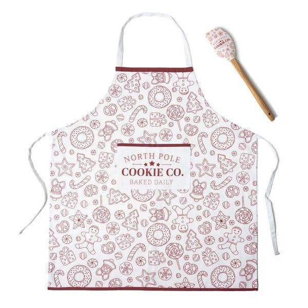 DM Merchandising - Wholesale Apron - Home Sweet Holidays All-Purpose Apron & Spatula Set6