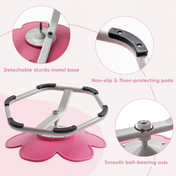 Robud & Mewoofun Official Store – wholesale Stol - Barn – ROBUD Barn Sensorisk Snurrstol Träning Kroppskoordination14