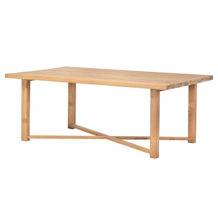 Matbord i naturträ 200x120x75 cm för wholesale av Ethan Chloe - GARPE GROUP - GARCIA PÉREZ Y CÍA S.L.