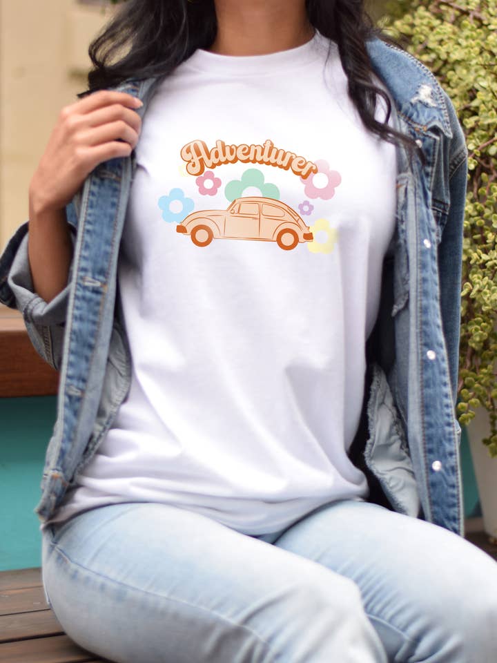 Adventurer T-Shirt for wholesale by Marvy Gal