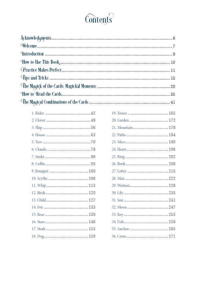 Schiffer Publishing - Wholesale Body, Mind & Spirit Book - The Magick of Lenormand Card Reading1