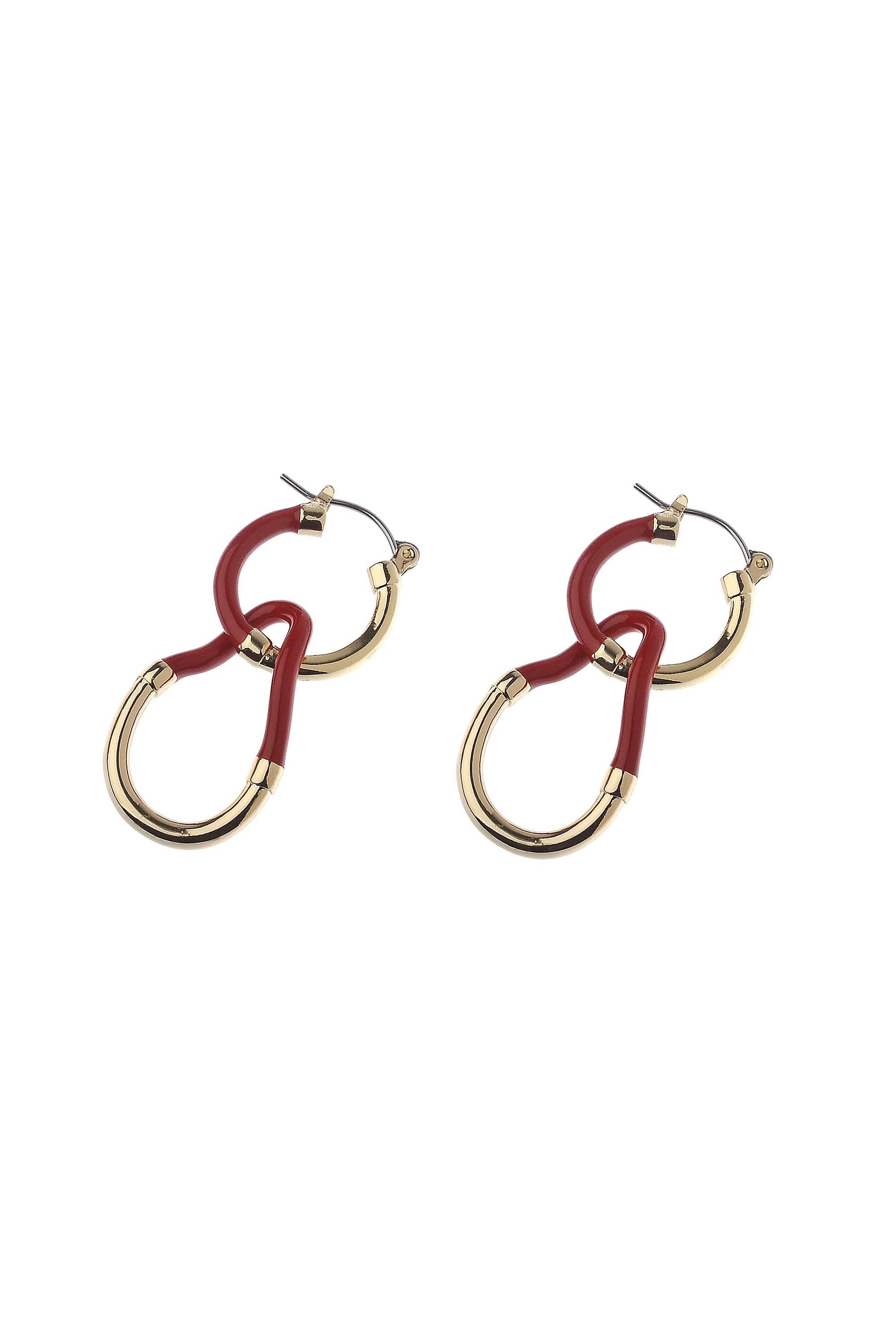Oceanic Jewellers - Majique London - Wholesale Hoop Earrings - Luxe Cascade Fusion Elegance Drop Earring0