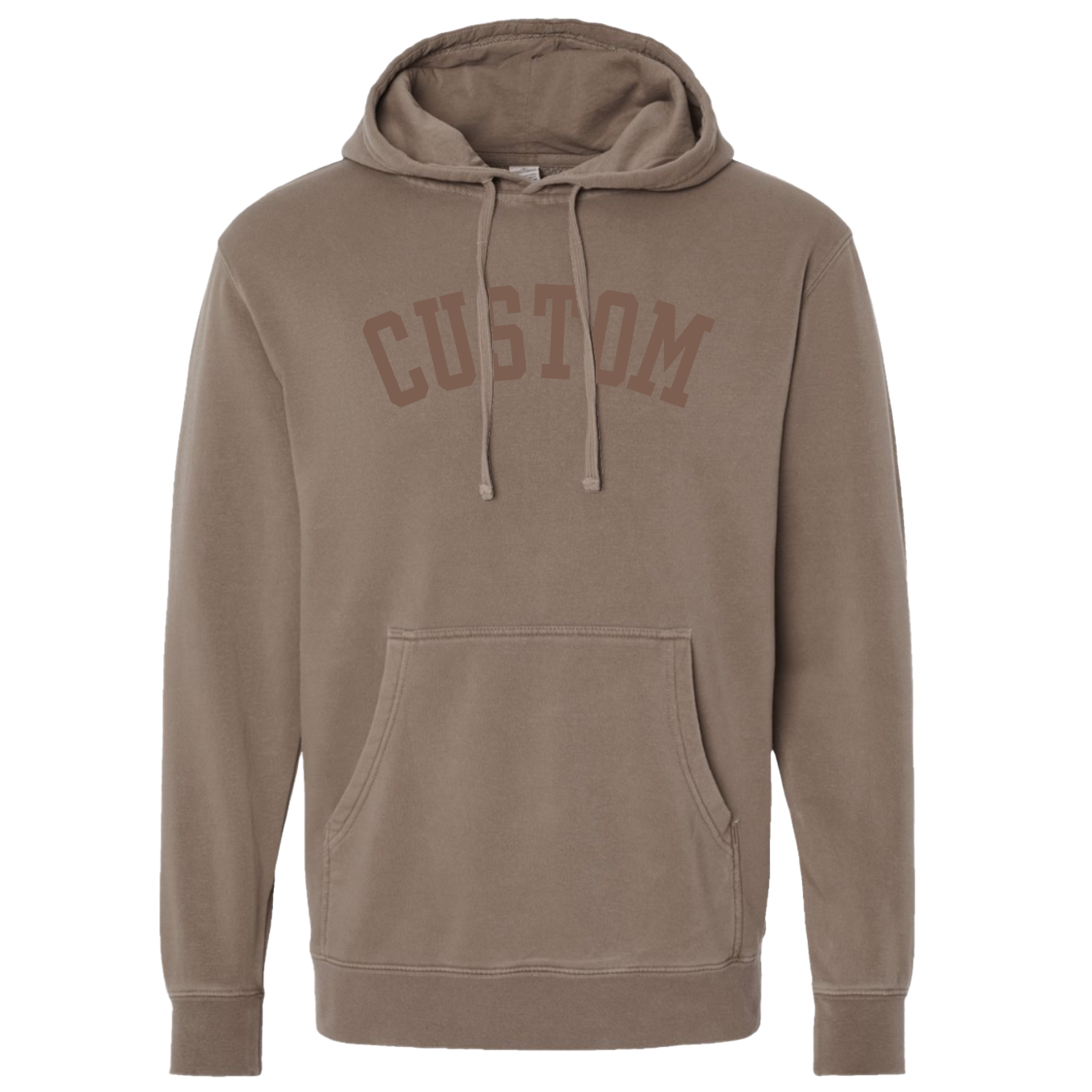 Jupmode - Wholesale Hoodie - Unisex - Custom Puff Print Tone on Tone Hoodie4