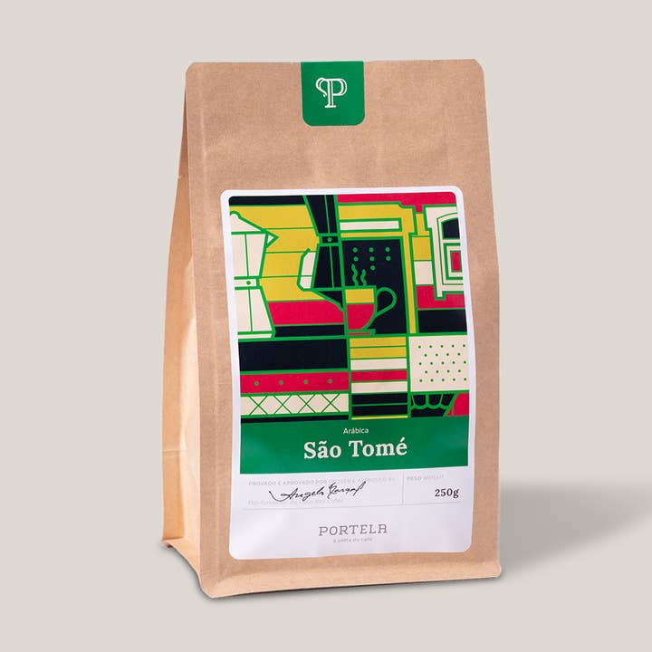 Portela - Wholesale Coffee Beans - Coffee Beans Sao Tome and Principe - 250G0