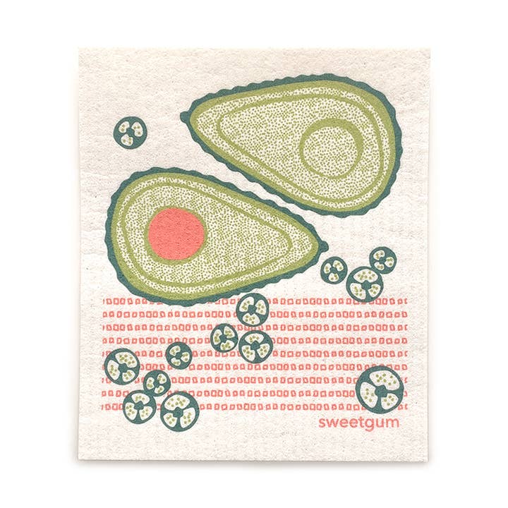 Avocado Swedish Dishcloth | ** Bestseller ** for wholesale by Sweetgum Home