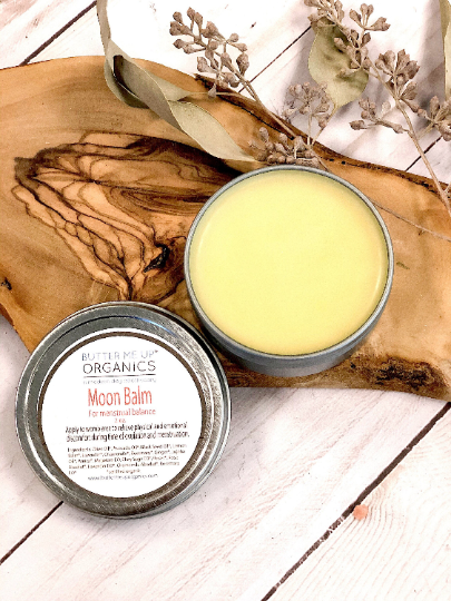 Butter Me Up Organics - Wholesale Healing Salve/Balm/Cream - Moon Balm / Menstrual Care / PMS / Period Cramps3