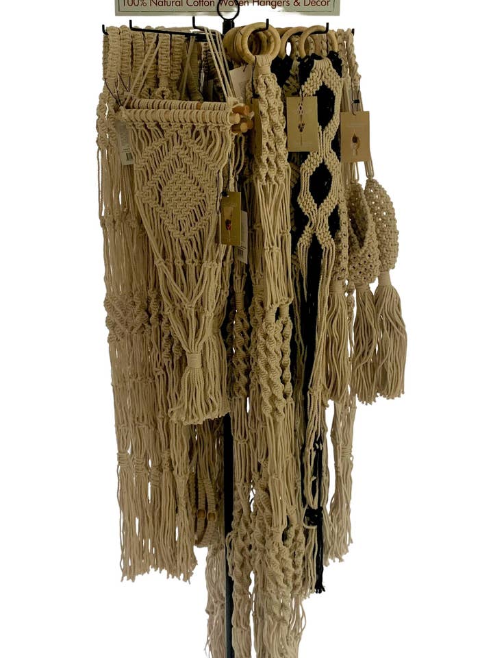 84 PC Asst. Cotone Intrecciato DISP #1999 per la vendita all'ingrosso da parte di Primitive Planters