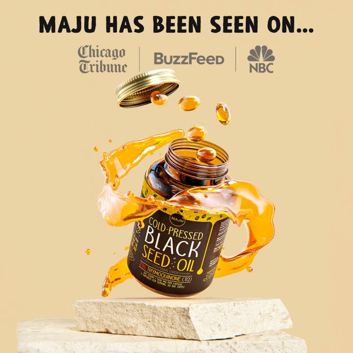 Maju Superfoods - Wholesale Oral Supplement/Vitamin - MAJU Black Seed Oil Capsules (60ct)4