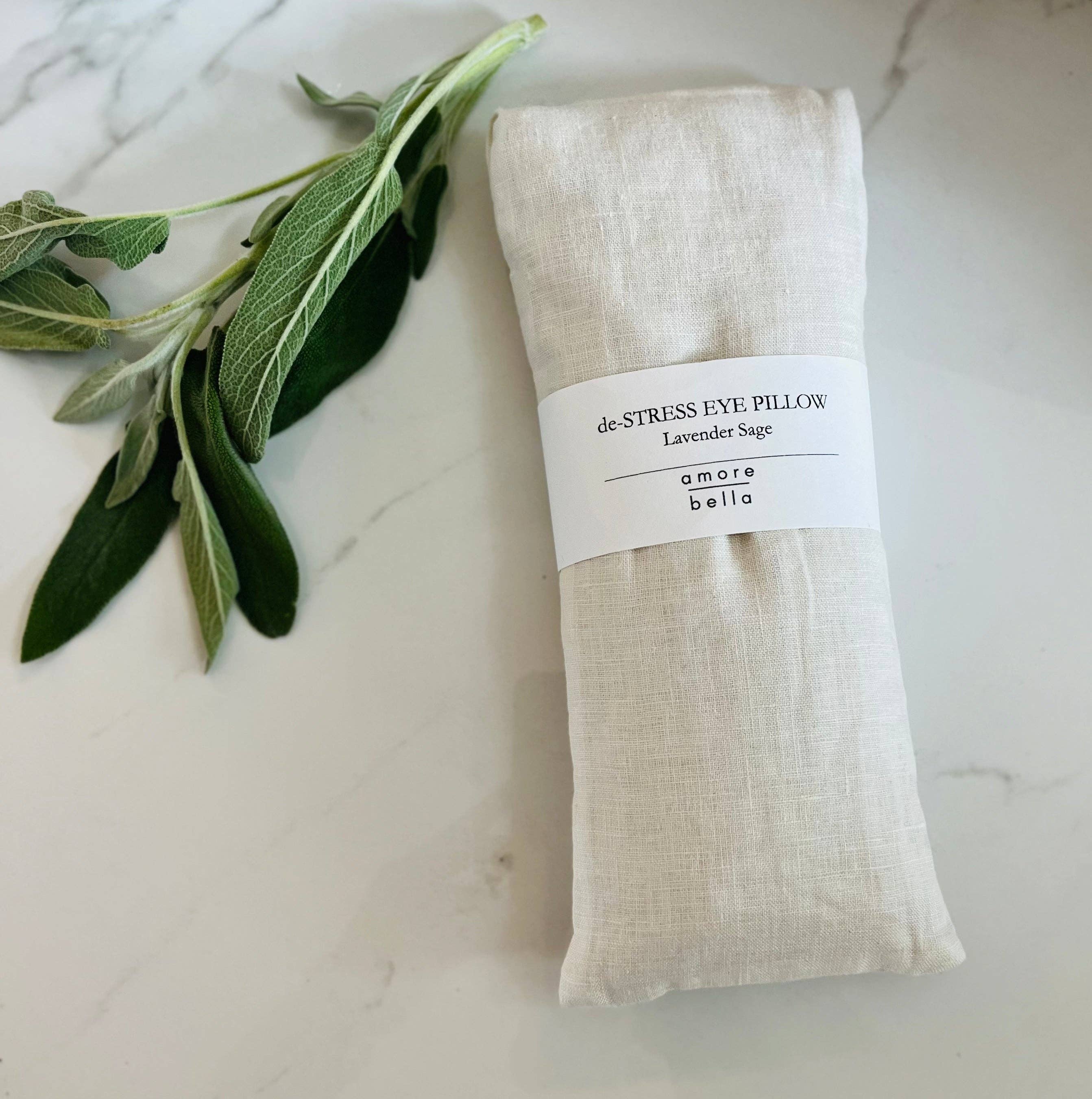 Amore Bella – wholesale Spa-/terapikudde – de-STRESS ögonkudde med lavendel och salvia2