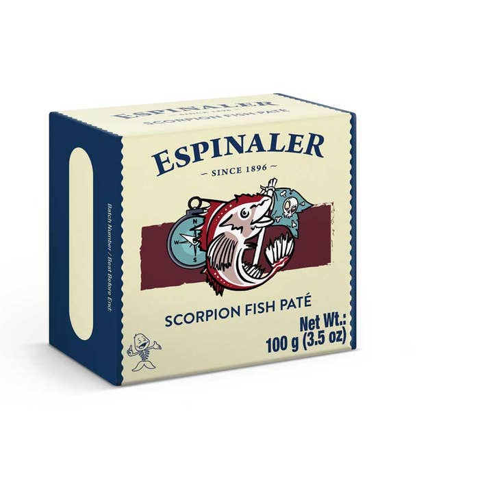 Espinaler Scorpion Fish Pate, 100g for wholesale by Espinaler by A Priori Specialty Foods