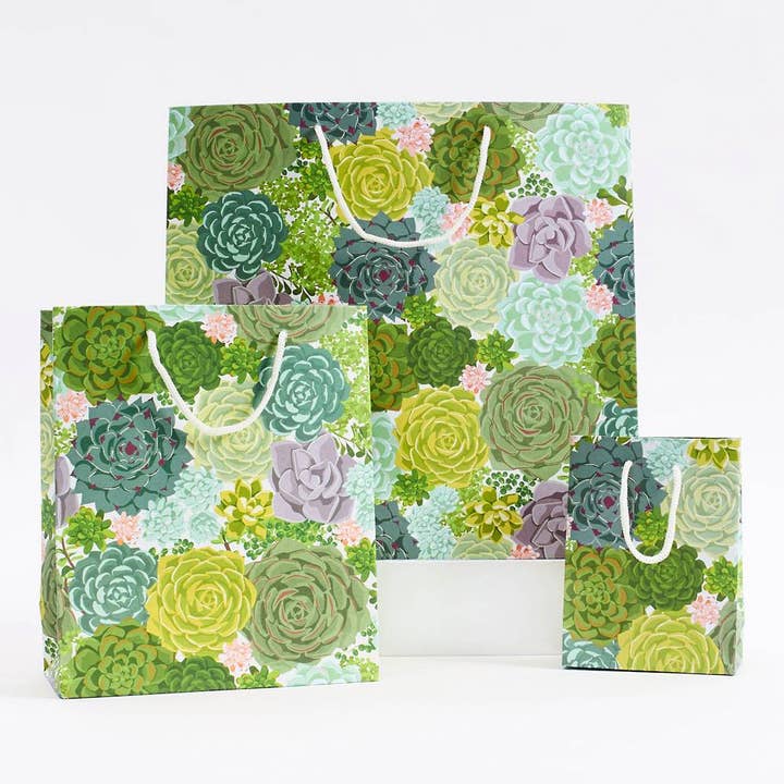 Paper Source Wholesale – wholesale Gift bag – Succulent Gift Bag