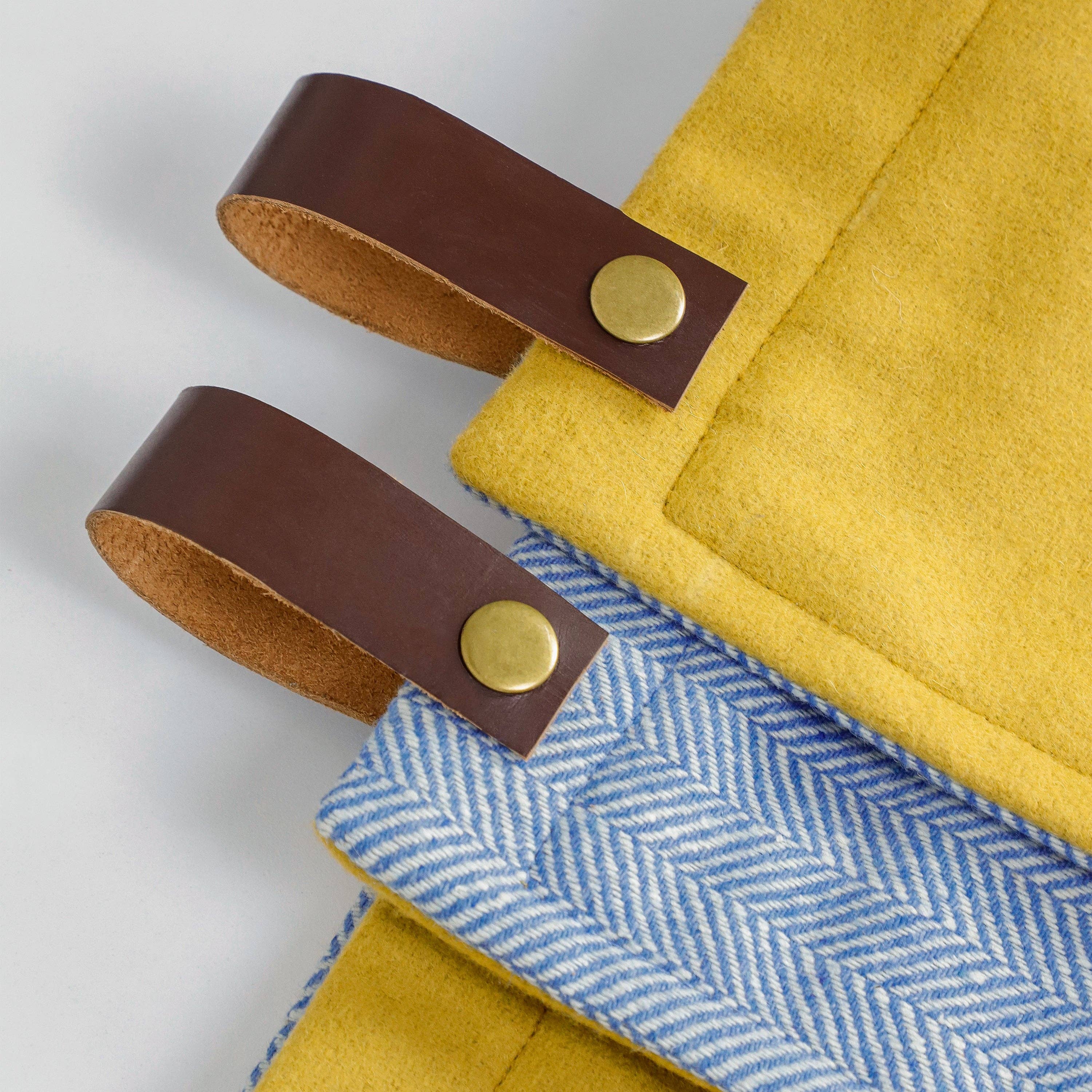 Amore Beauté - Vente Rideaux - Rideaux en laine sur mesure - Doubles couches thermiques, panneaux de fenêtre isolés, rideaux de luxe faits à la main avec languettes en cuir et boutons-pression7