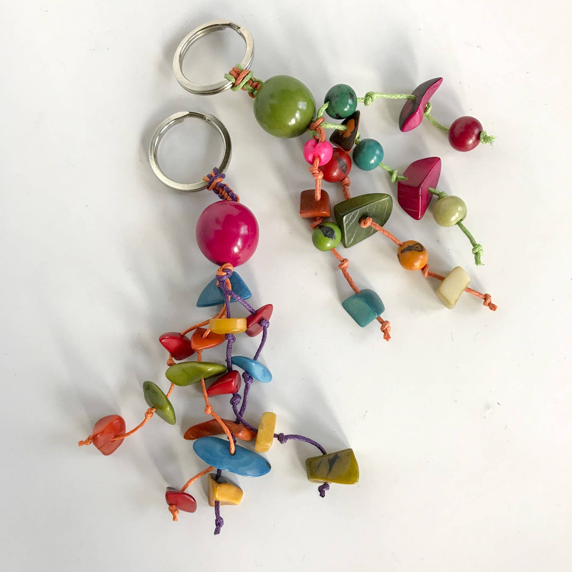 Belart Fair Trade - Wholesale Keychain - Unisex - Tagua & Iraca Best Seller Keychain Full Pack1