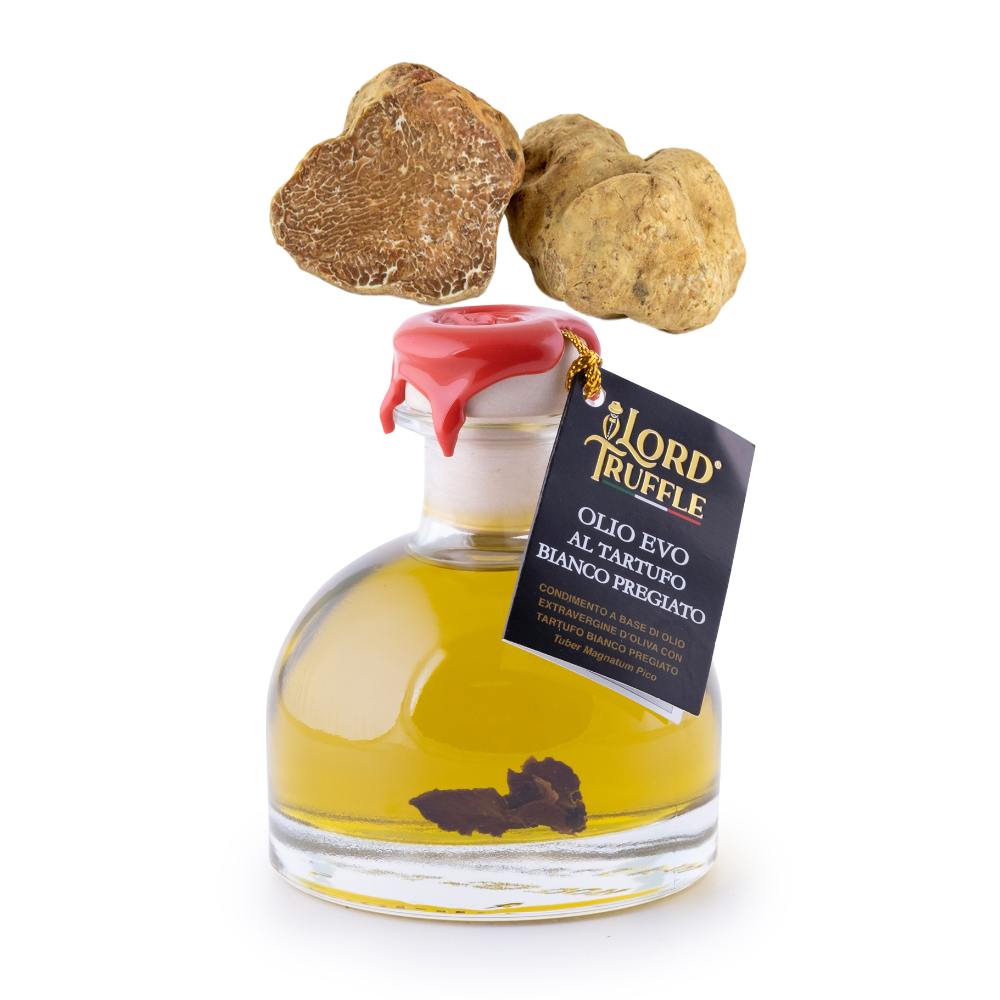 LORD TRUFFLE - Wholesale Olive Oil - Extra virgin olive oil 100ml, with Italian white truffle1
