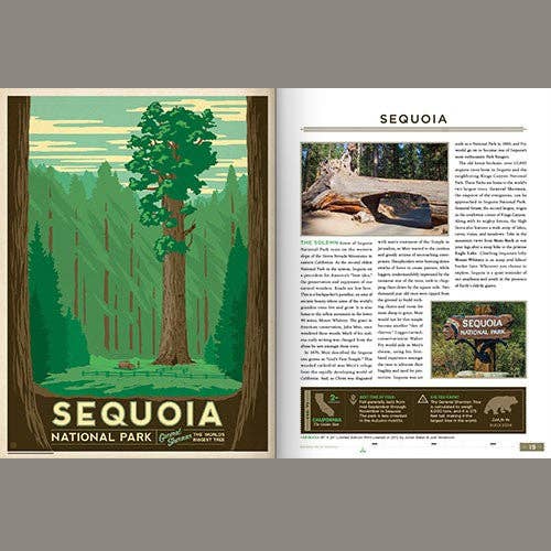 Anderson Design Group - Venta al por mayor Libro decorativo - Libro de mesa de café de tapa dura con tapa dura de 59 parques nacionales: centenario (superventas)4