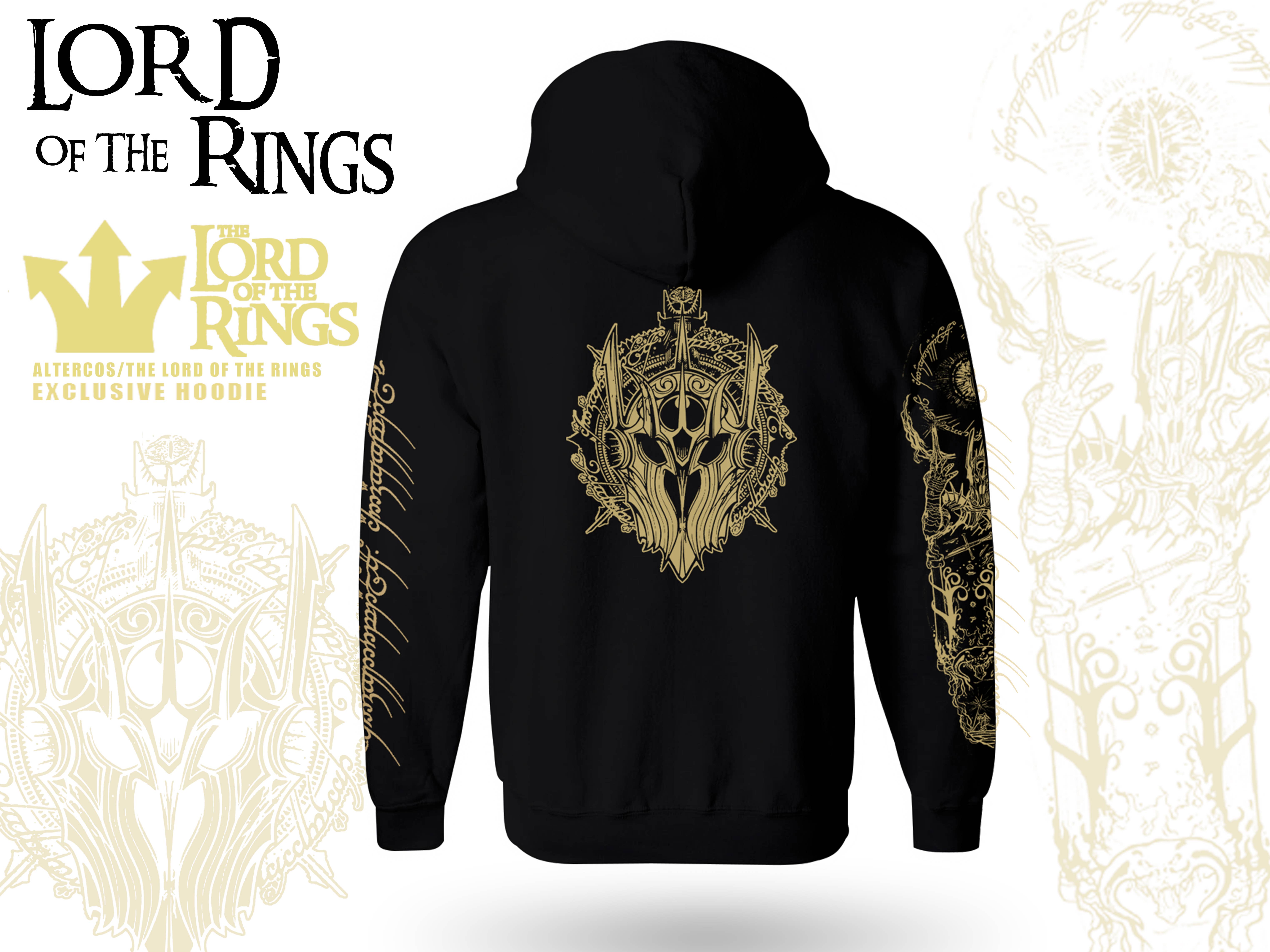 Altercos – wholesale Hoodie – Unisex – Lord of the Rings Mordor Hoodie2