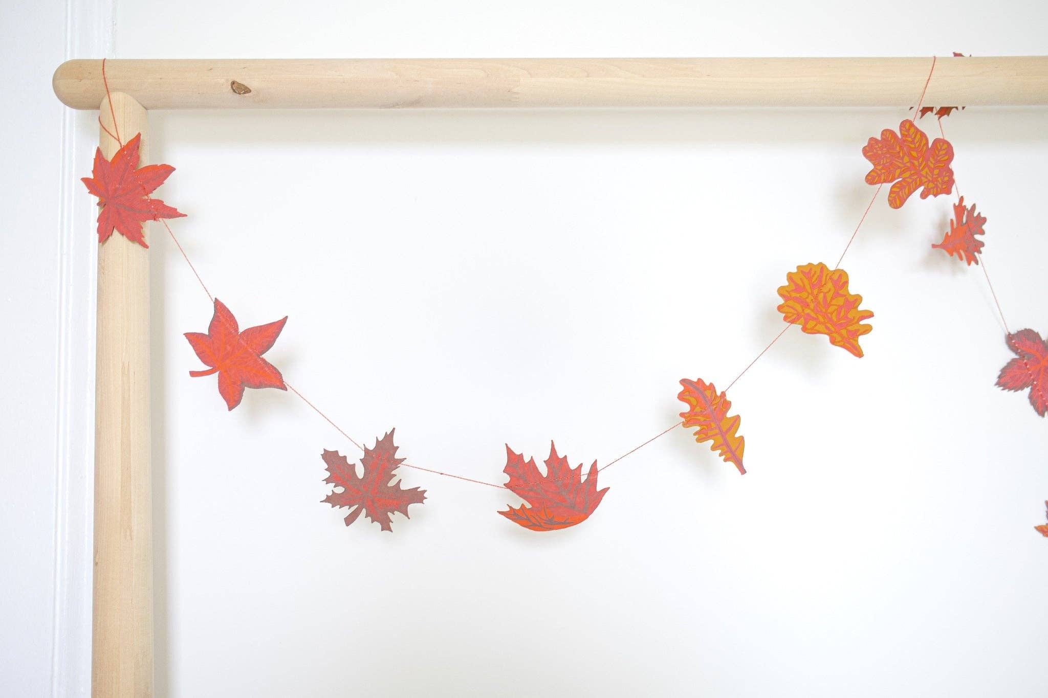 East End Press - Wholesale Bunting/Garland - Autumn Leaves Sewn Garland7