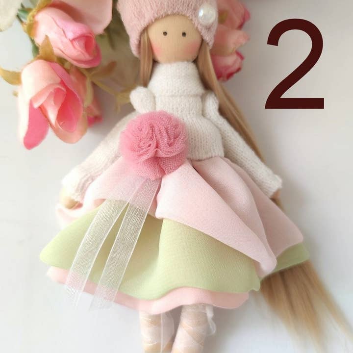 ChernikovaNataliya - Wholesale Doll – Kids - Small Textile Pocket Dollhouse Doll with Softie Angel Fairy6
