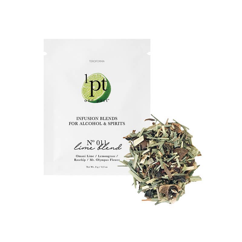 One Part Co. – Engroshandel Cocktailmix/sirup – 1pt Infusionspakke - #11 Lime3