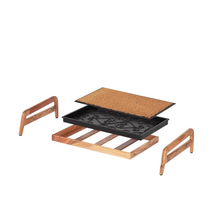 Anji Mountain - Wholesale Shoe Rack - Wooden Boot Tray (Single Tier) - Stevie & Paul (008)12