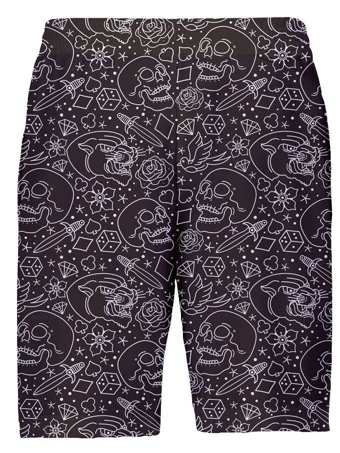 Bermuda Fishikii B&W Old School | BERMUDA.11 pour la vente par Fishikii