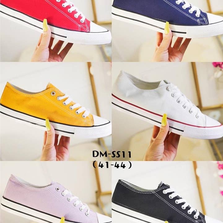 BELLICY / Cink-me - Wholesale Lifestyle Sneakers - Women's - Short canvas sneakers, DM-SS110