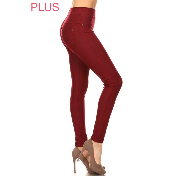 Leggings Depot - Wholesale Jeans - Women's - Plus Size Jeggings (1X2X)