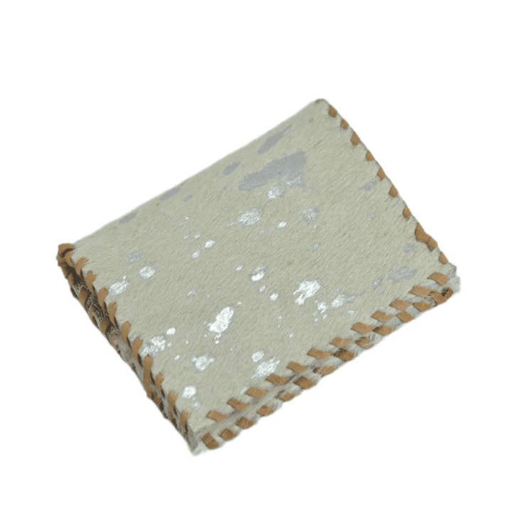 Jane Folding Card Holder - Hairon Leather for wholesale by STUDIO CALEIDOSCOPE