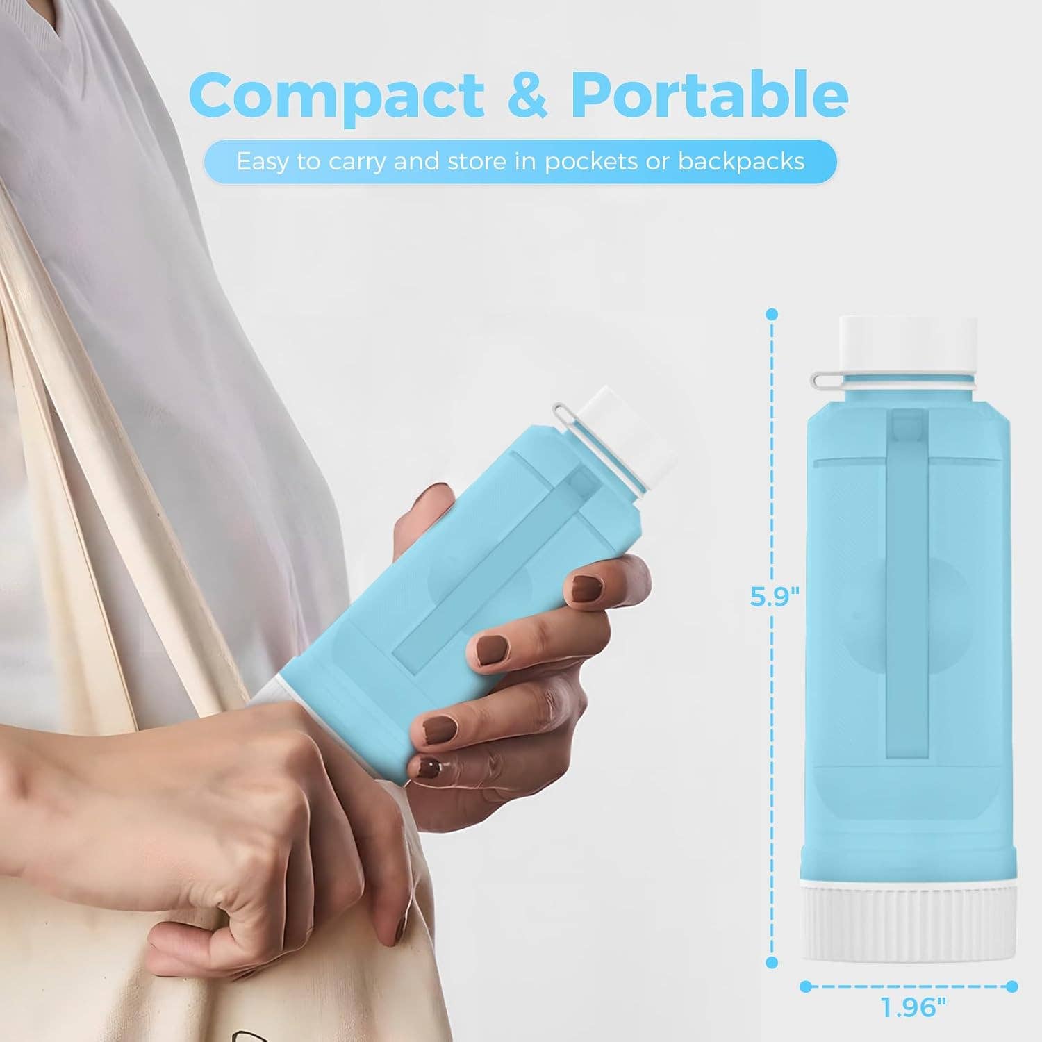 VIGOR - Wholesale Toilet Spray - Personal Handheld Bidet Electric Foldable Pocket Spray Rechargeable Portable Smart Travel Bidet1