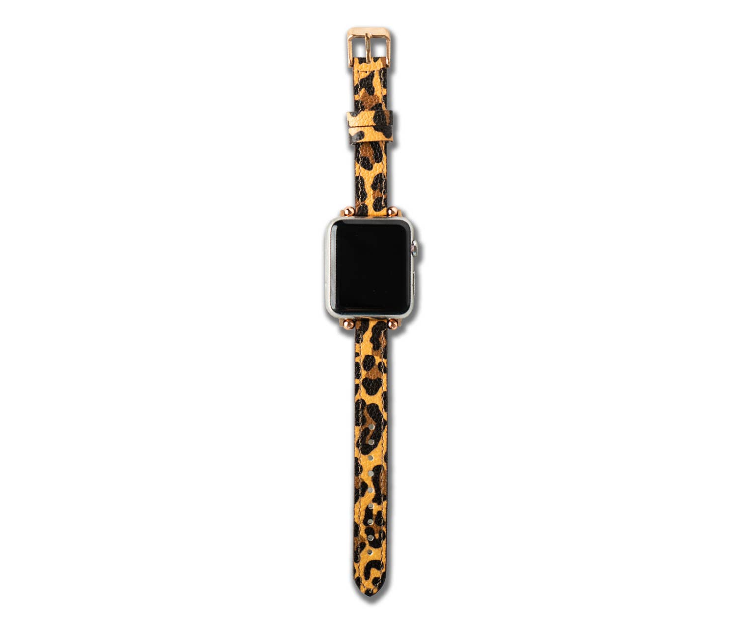 VELLAIRE - Wholesale Watch Band/Strap - Women's - Teal Full-Grain Leather Watch Band — Slim Riveted Strap6