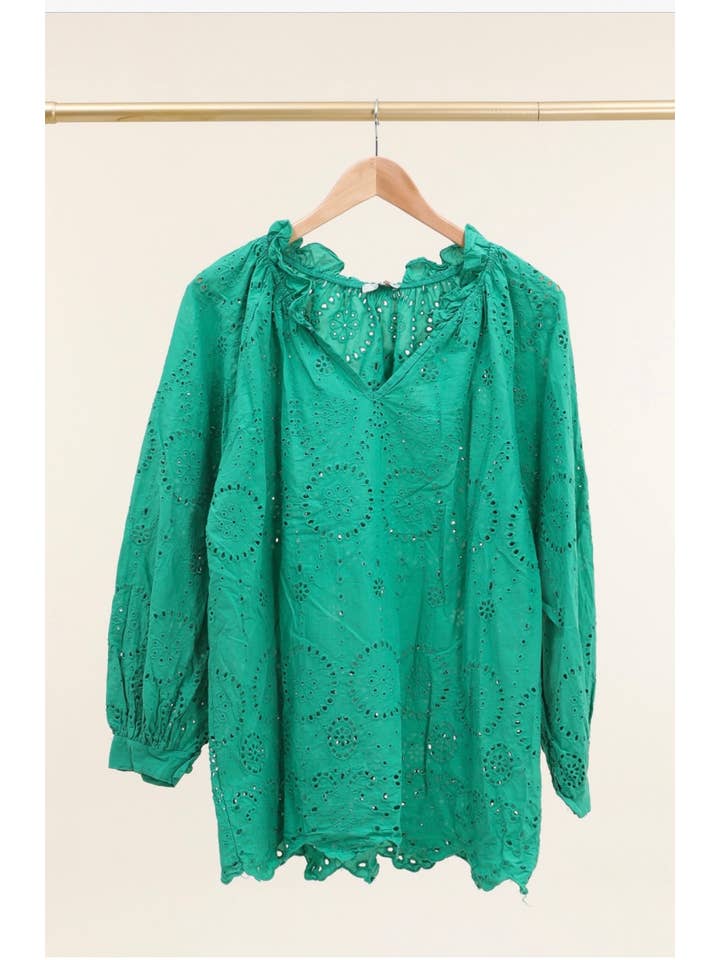 LÉA & LUC - Wholesale Blouse - Women's - 100% Cotton Blouse REF. 1216816