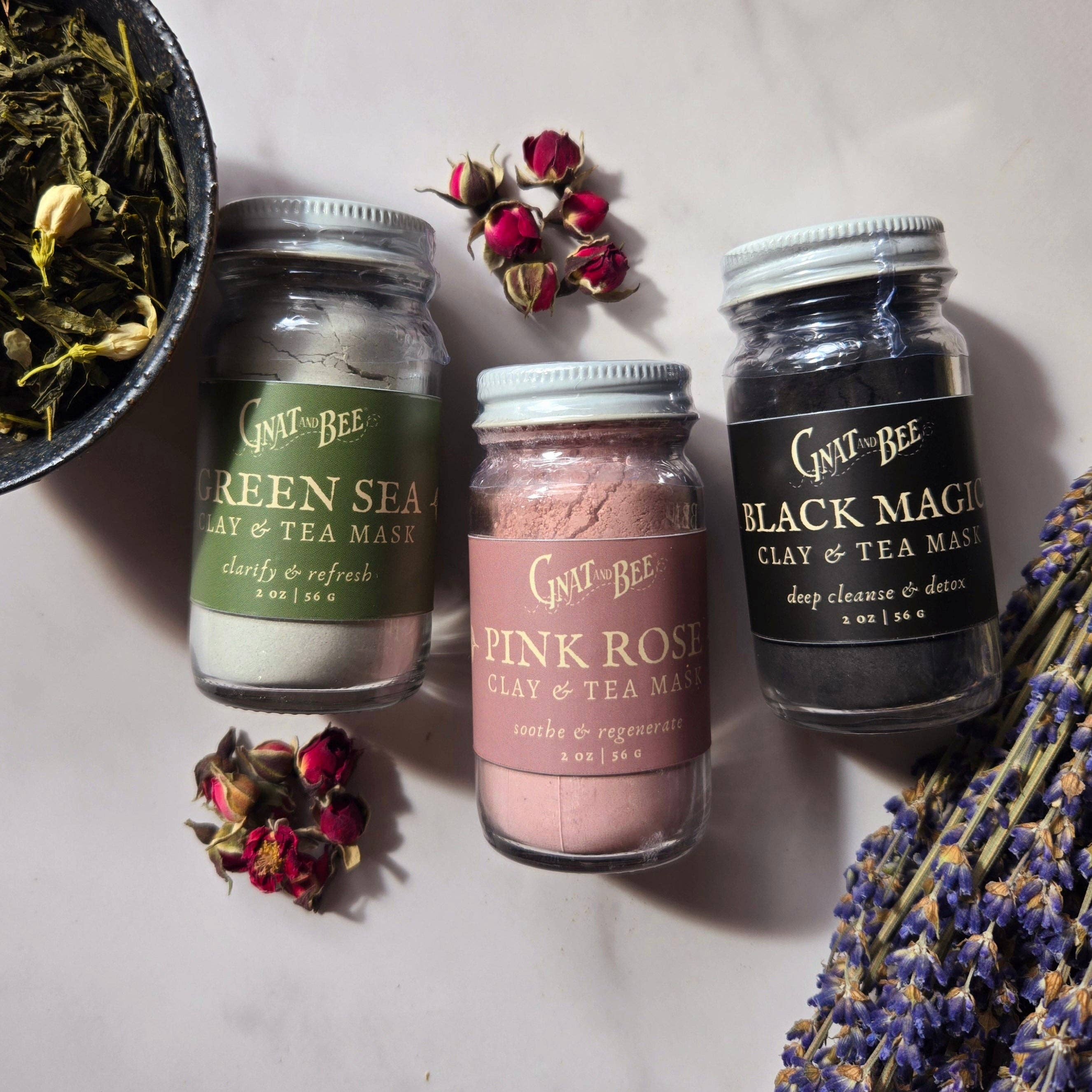 Gnat and Bee - Wholesale Skincare Face Mask - Green Sea | Clay Mask1