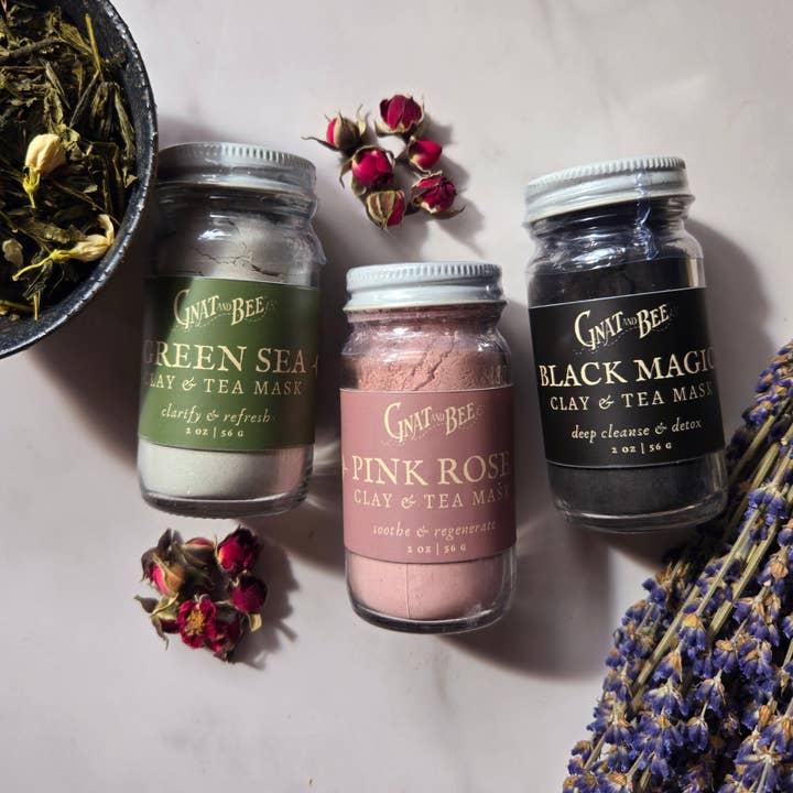 Gnat and Bee - Wholesale Skincare Face Mask - Green Sea | Clay Mask1