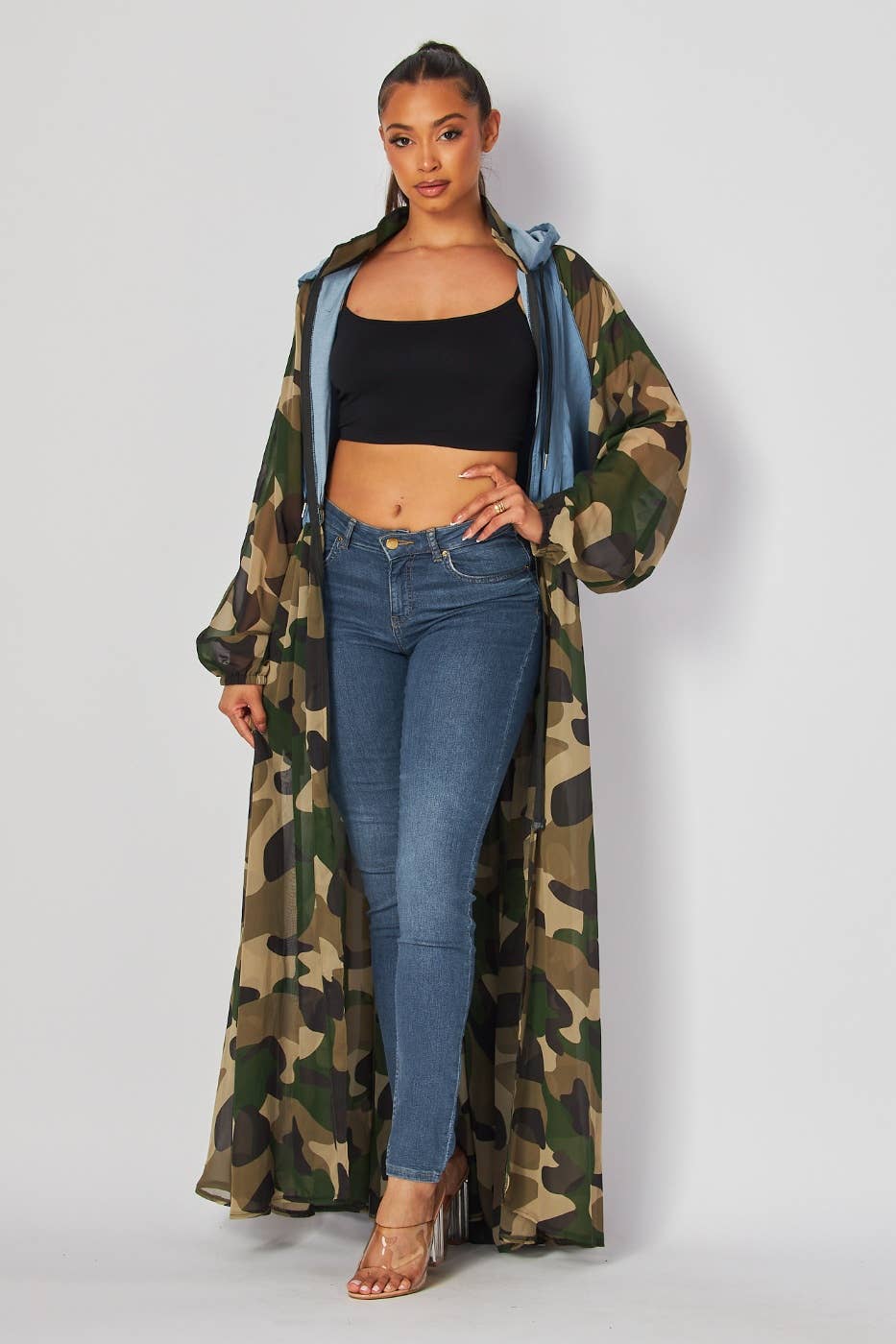 DENIM MULTI DRESS for wholesale on Faire4