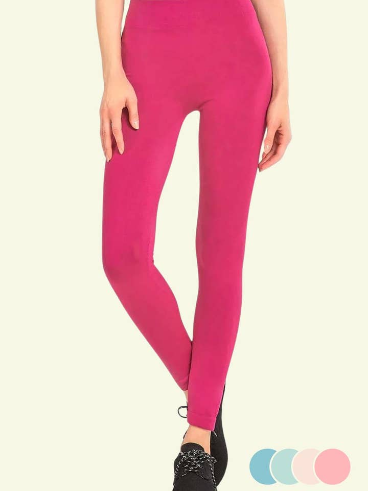 Leggings senza cuciture assortiti da donna per la vendita all'ingrosso da parte di Amerikan Basics