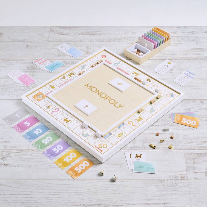 WS Game Company - Wholesale Board Game - Monopoly Bianco Edition