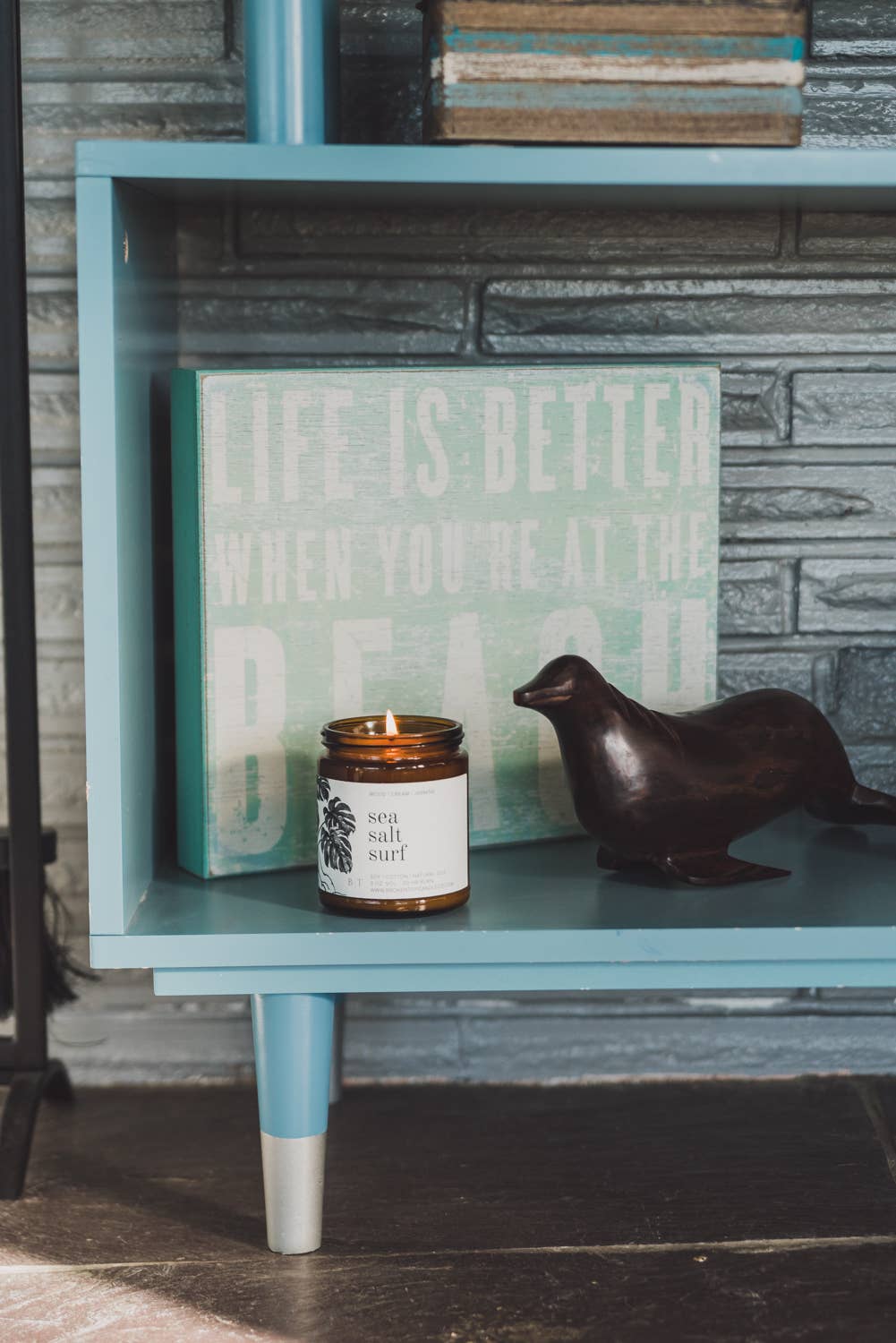 Broken Top Brands - Wholesale Pot/gevulde kaars - Zeezout Surf 9oz Soja Kaars3