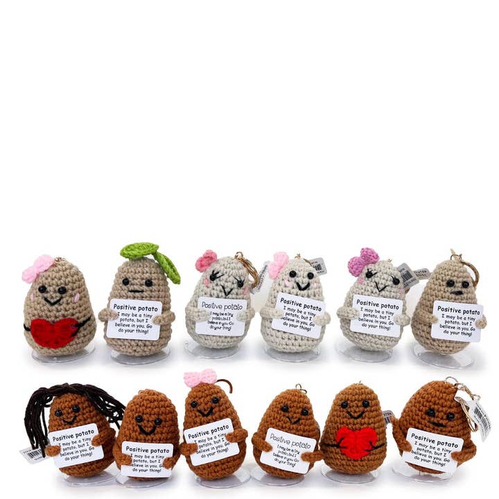 Walana Beauty - Wholesale Keychain - Women's - LITTLE HAPPY POTATO PLUSHES KEYCHAIN1