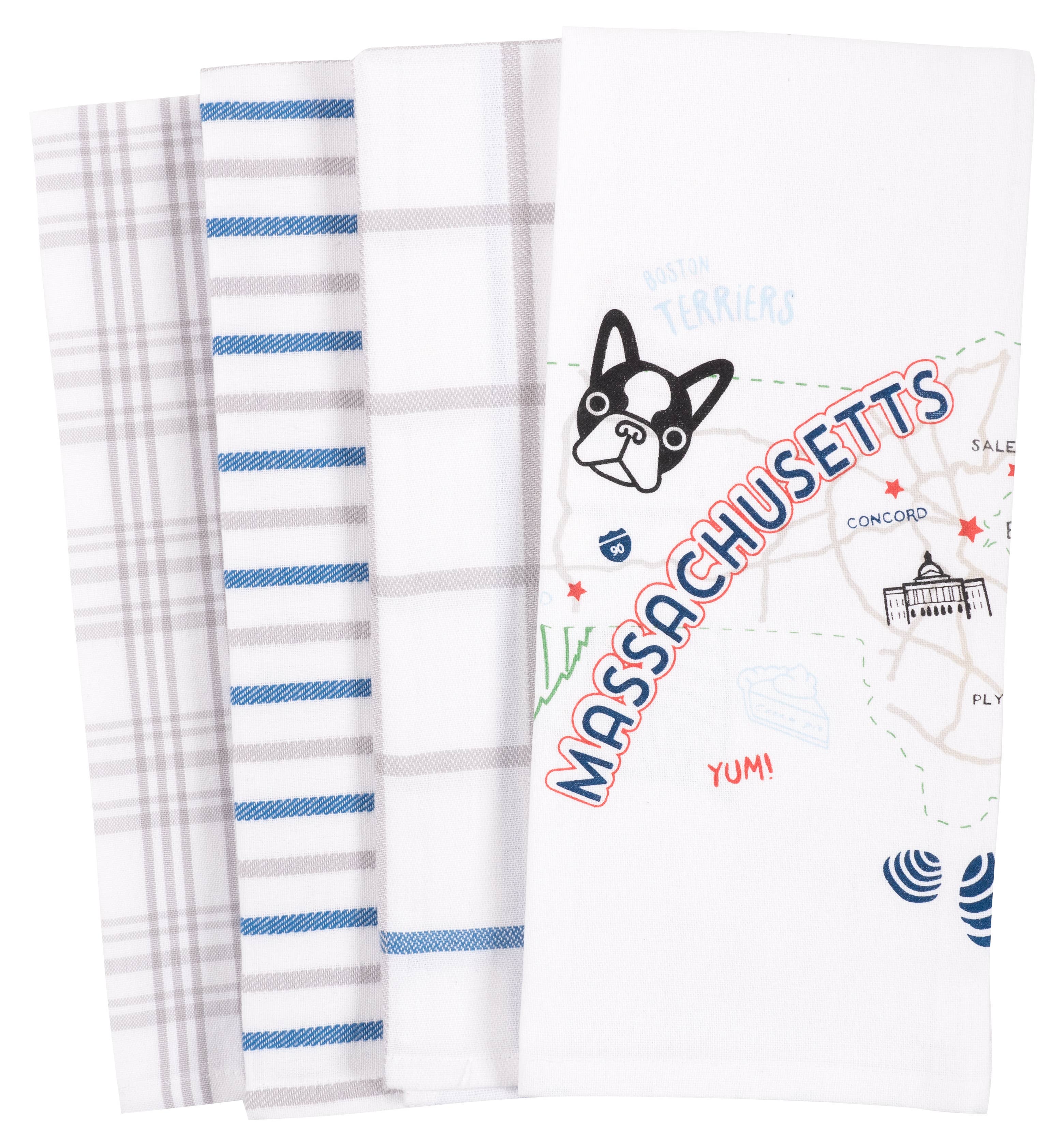 KAF Home - Wholesale Tea Towel - KAF Home State Themed Pantry Tea Towels, Cotton  18" x 28"4