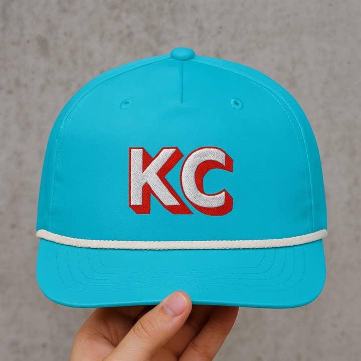 KC Current Inspired Rope Snapback Hat for wholesale by Thread Friday
