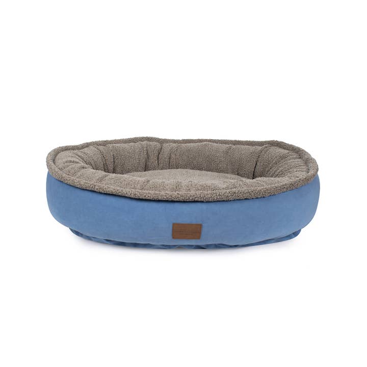 Carolina Pet Company - Wholesale Pet Bed - Dog - Microfiber and Tipped Berber Round Comfy Cup Dog Bed