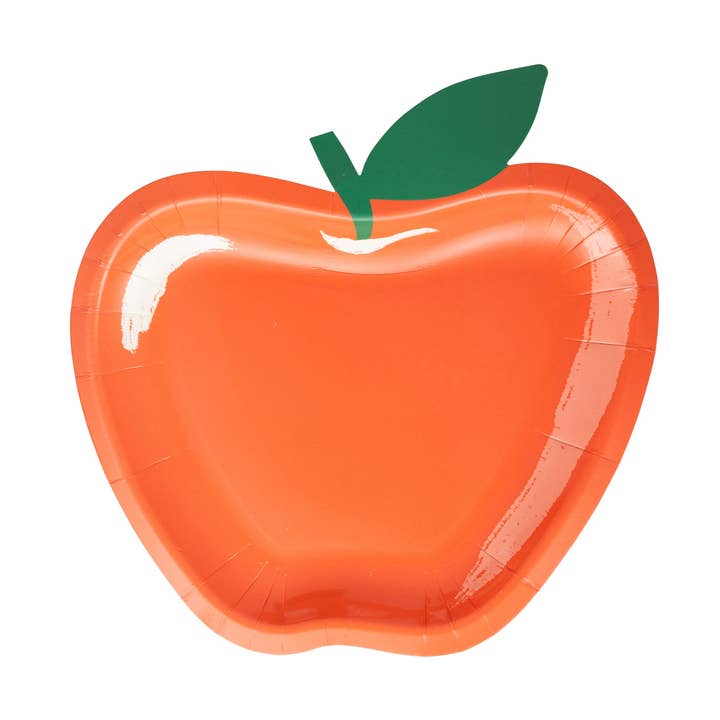 APP1140 - Apple Shaped Paper Plate for wholesale by My Mind’s Eye
