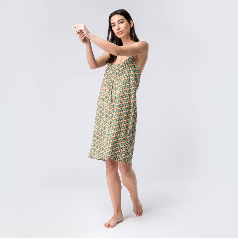 Veraluna Sustainable Clothing - Wholesale Nightgown - Women's - ORGANIC COTTON NIGHTGOWN KAMSON FAIR TRADE6