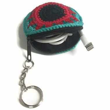 Lumily - Wholesale Coin Purse - Women's - Earbud Round Crochet Coin Purse | Keychain - Guatemala1