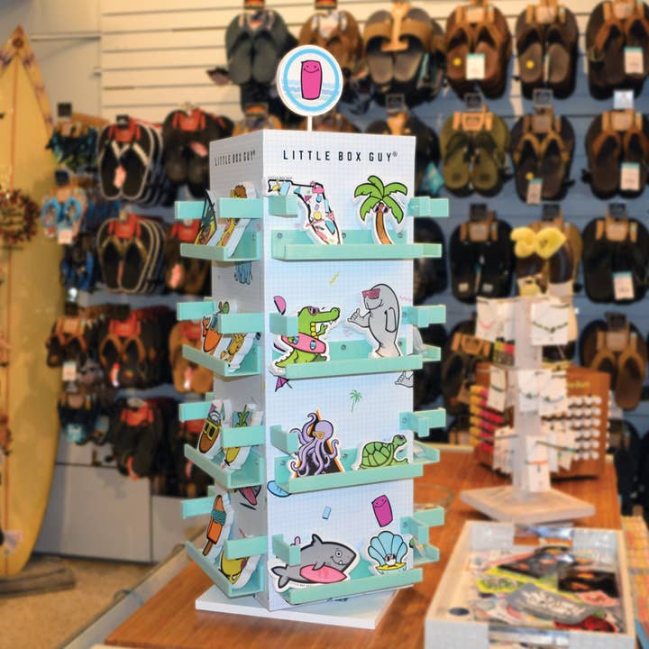 Little Box Guy® - Wholesale Sticker - Shaka Sticker1