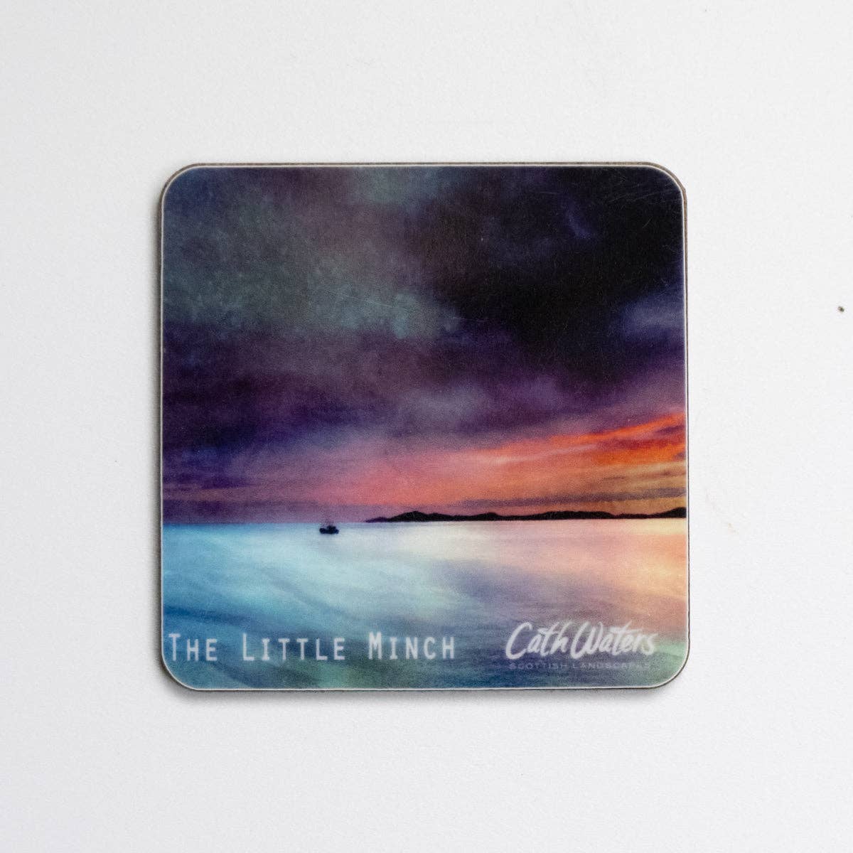 Cath Waters Scottish Landscapes – wholesale Magnet – Fishing the Little Minch Fridge Magnet0