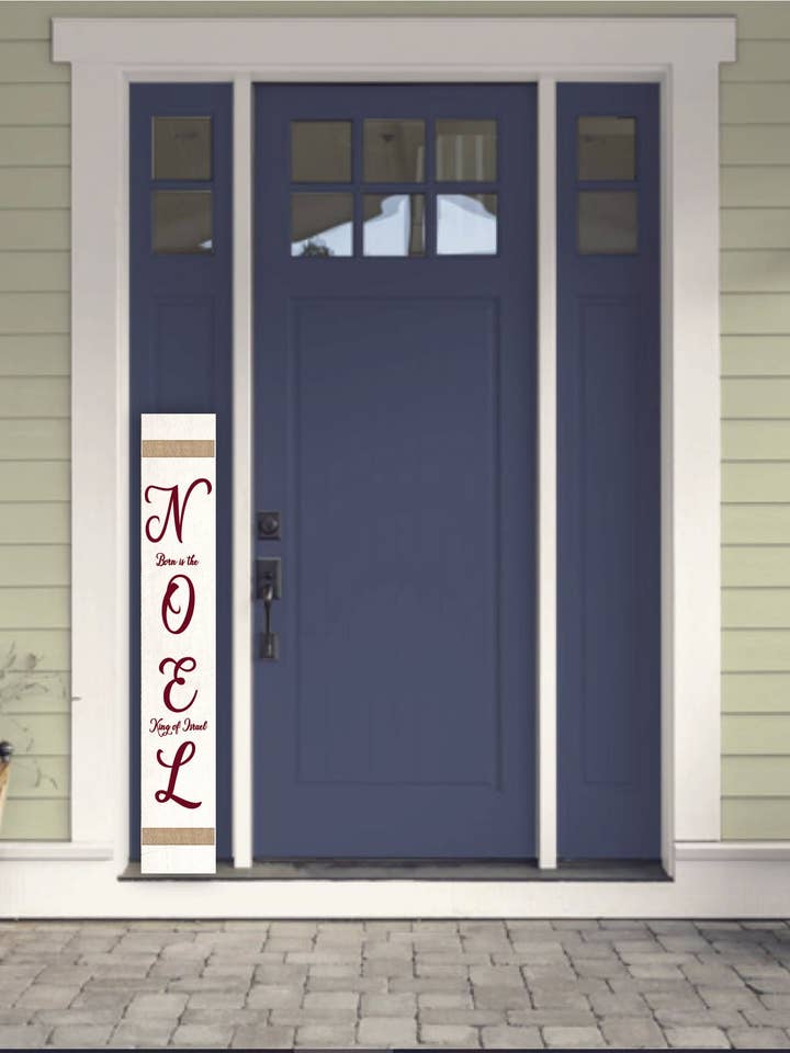 Holiday - NOEL Door Sign for wholesale by TimberviewForge