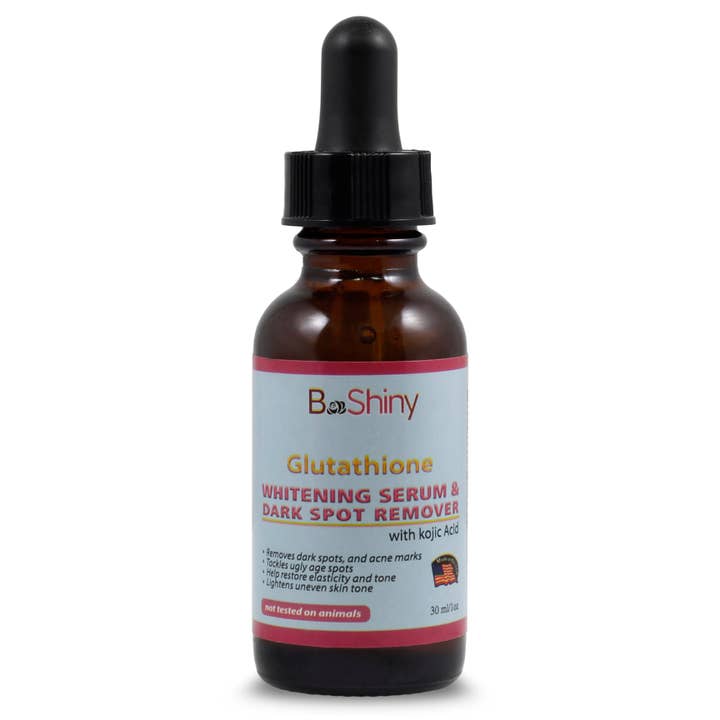 BeShiny – Großhandel Gesichtsserum/-konzentrat – Glutathion Skin Whitening Brightening Serum Dark Spot Remover hilft, Altersflecken zu reduzieren