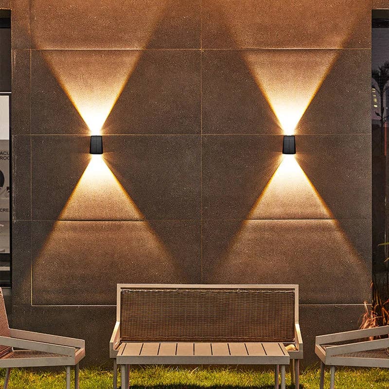 BRECK + FOX – Luz de exterior/de relva por atacado – Luz de parede LED solar4