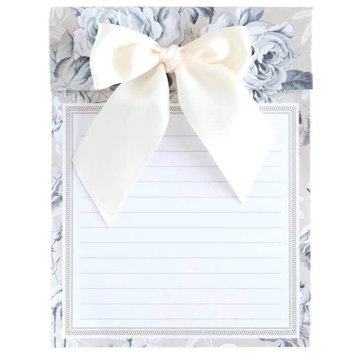 Faded Rose Bow Pad for wholesale by Anna Griffin Inc